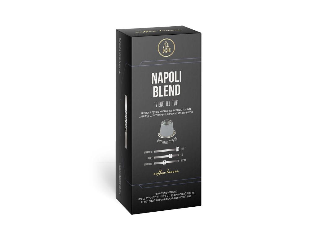 קפסולות קפה נאפולי NAPOLI - מארז 10 יח'